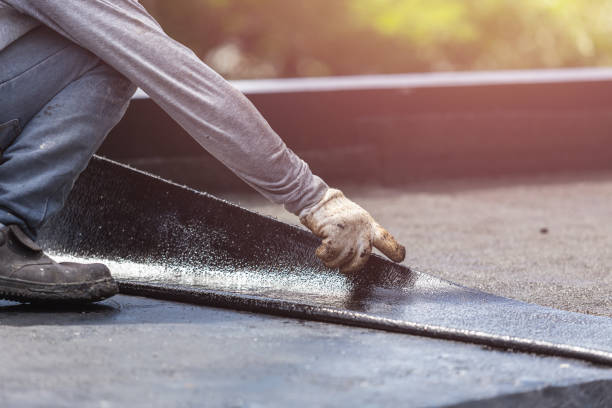 Professional Waterproofing technician working in Monroe, WA